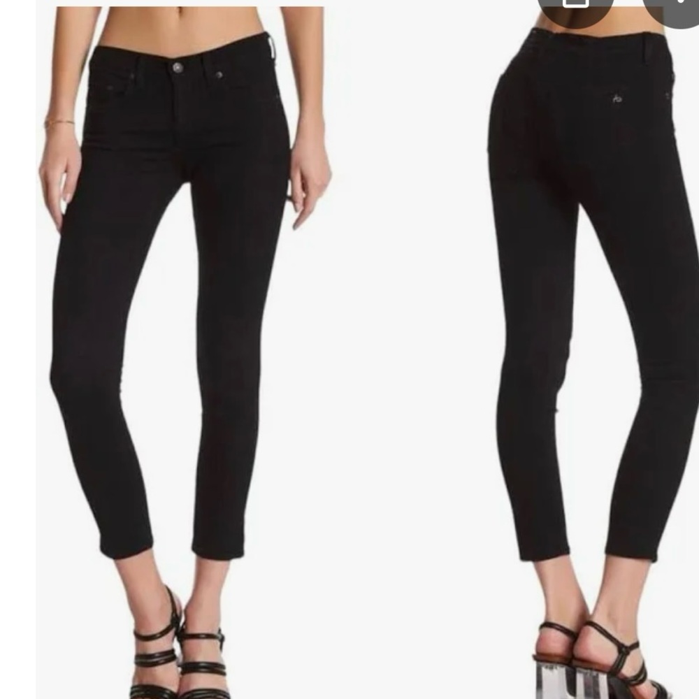 Rag and Bone capri in nero w1526k060ner